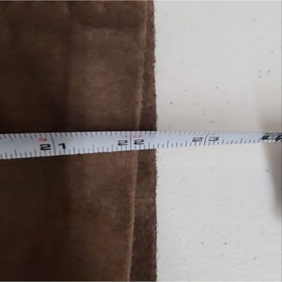 Danier Brown Suede Skirt size 4 - Picture 9 of 9